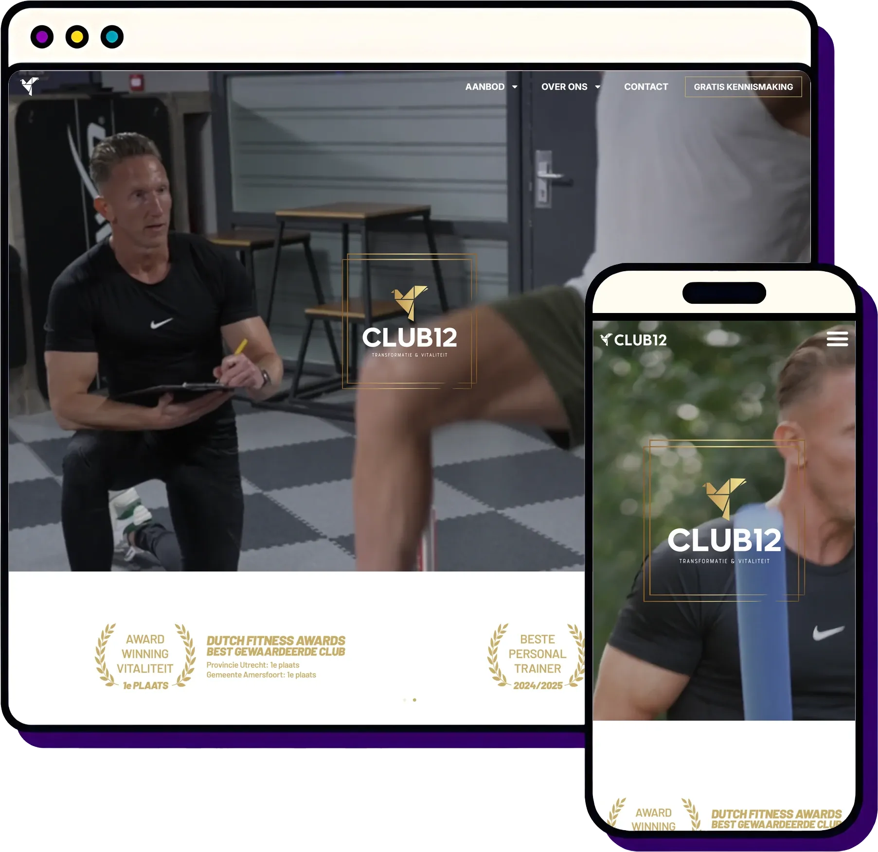 Club 12 — +450% verkeer via nieuwe website + SEO-migratie
